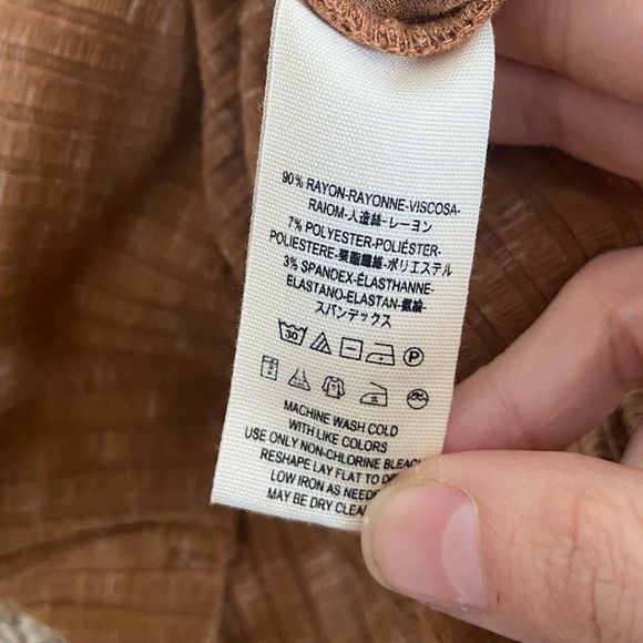 Free People East Coast Moroccan Spice Draped Dolman Sleeve Wrap Top - Picture 8 of 10